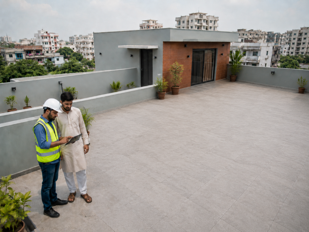 commercial rooftop site assessment
