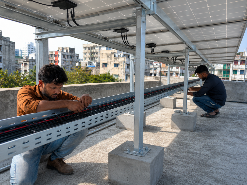 Installation solar system