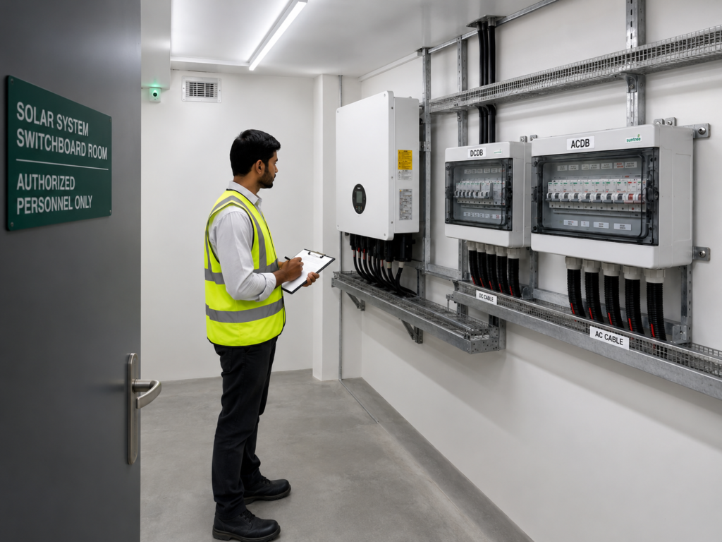 solar maintenance and rooftop service