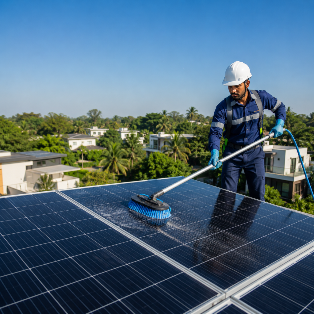 panel cleaning