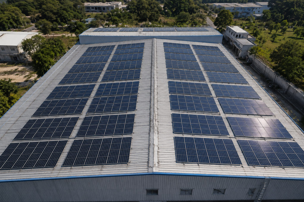 engineered rooftop solar system